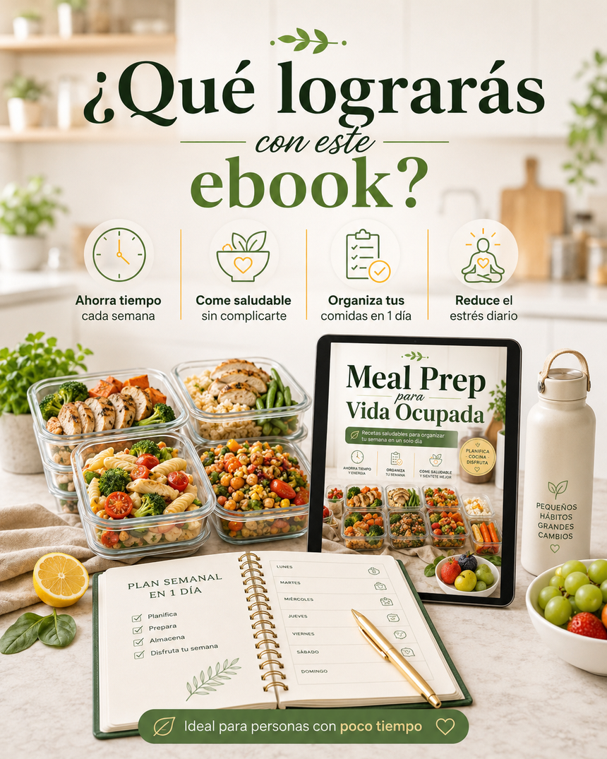 Plantilla de menú semanal